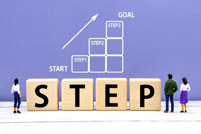 不登校から回復へ向かうステップ